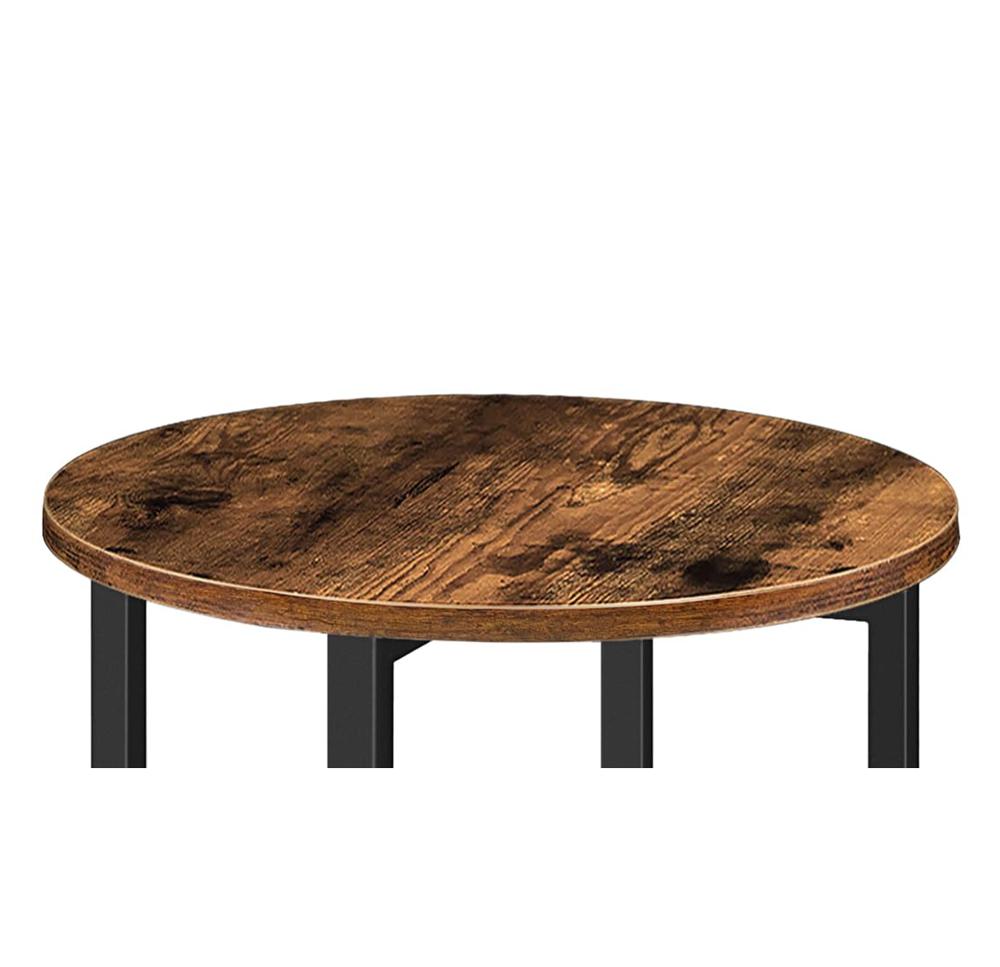Amazon.com: HOOBRO Round Side Table, Wooden Look Accent End Table