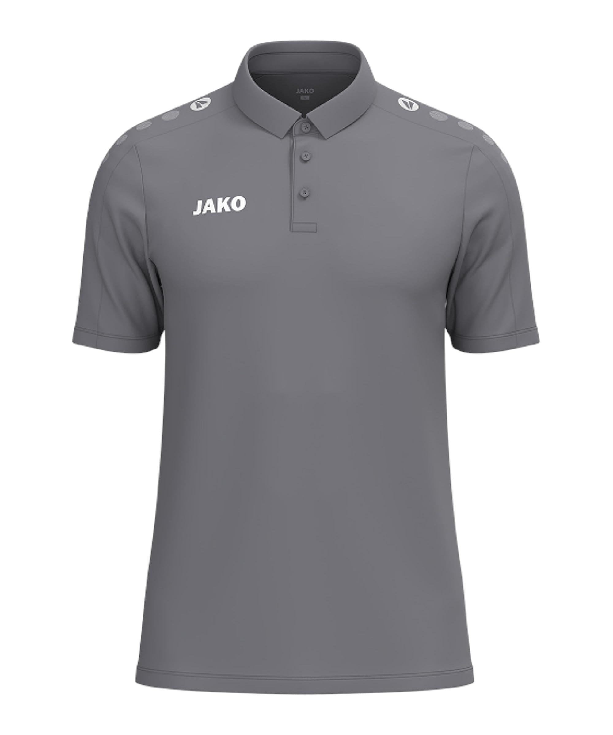 Jako Unisex Polo Shirt One Cotton, Grey, 4XL
