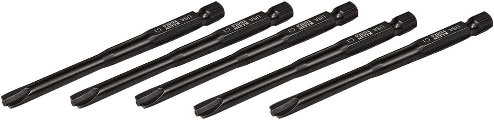Klein Tools c1-35-5 Number 1 Combination Tip Power Drivers with 3-1/2-Inch Bits