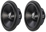 Rockville (2) W15K6D2 V2 15' 8000w Car Subwoofers Dual 2-Ohm Subs CEA Compliant