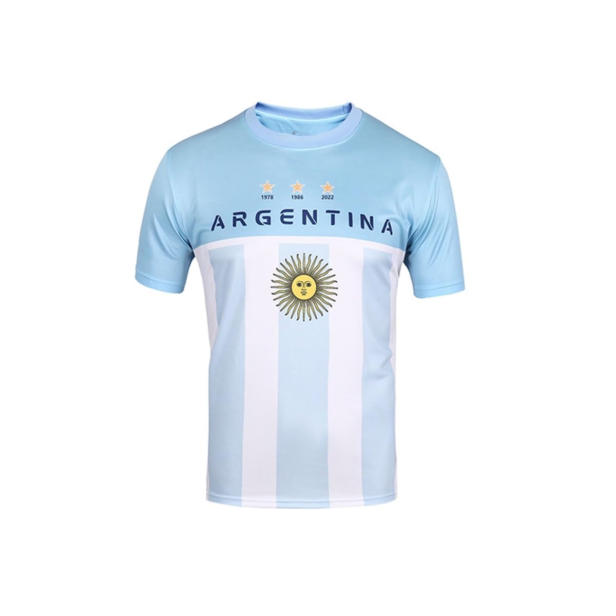 Solastride Unisex Argentina 2026 Men's Football Jersey National Team Home Jersey Fan Version Soccer Jersey Supports Multiple Teams In Europe/America/Asia/Africa(,Xxl)