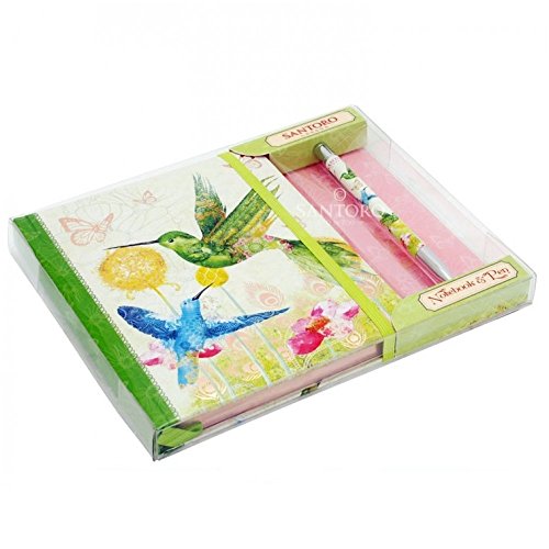Block notes con penna inclusa Set block notes e penna colibri\'