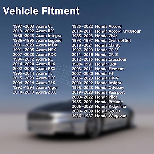 Image of 10 PCS Engine Oil Crush Washers /Drain Plug Gaskets Replacement for Honda 94109-14000 Accord Civic Fit CR-V CR-X CR-Z CR-V Insight and Acura