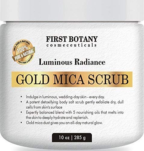 Luminous Radiance Gold Mica Scrub 10 ounce