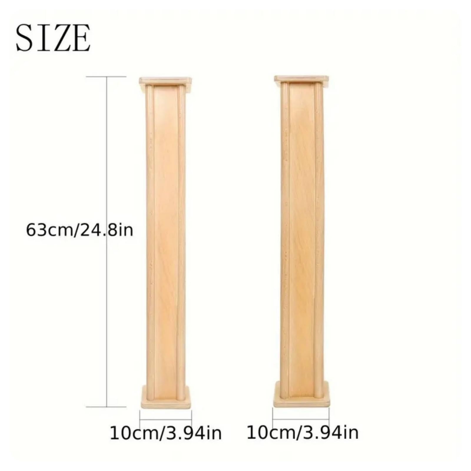 Gralara Bastone Della Pioggia da 63 Cm Bastone Della Pioggia con Custodia Rilassante Rainstick per Musicisti, Meditazione, Pratica di, Con Borsa