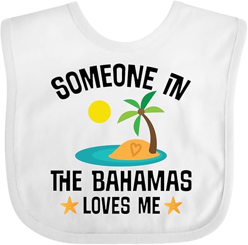 Miniatura 3 de inktastic Babero para bebé de regalo de recuerdo de vacaciones de Bahamas
