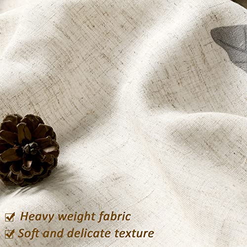 Boodii Light Grey Linen Shower Curtain Set Neutral Tan Beige Colored Textured Weighted Pale Gray Eucalyptus Shower Curtain With Liner Nature Tan Burlap Woven Vintage Country Style Bath Decor 72X72 #TOP1