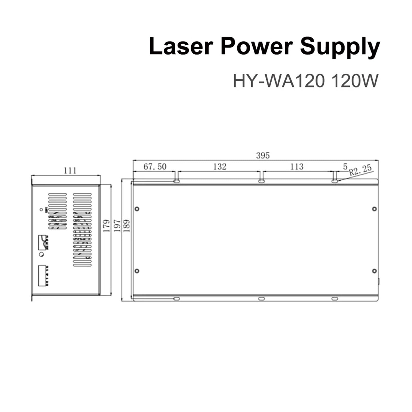 Alimentatore da 120 W HY-WA120(220V)