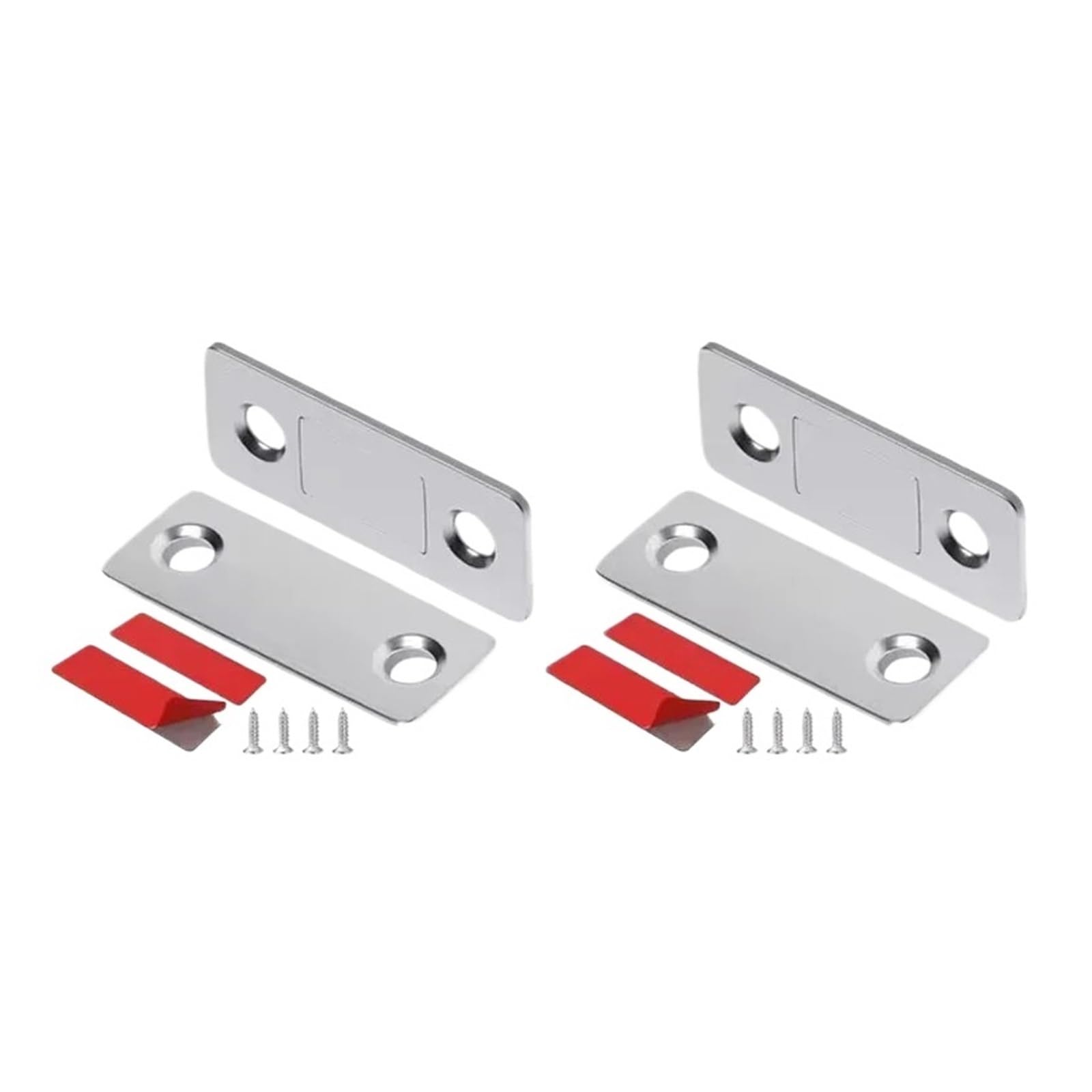 Ppqiru One Color 8Set Invisible Magnets Cabinet Catches For Cupboards