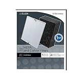 Genuine Electrolux HEPA and Carbon Filters EL024 - 1 HEPA filter, 4 carbon filters