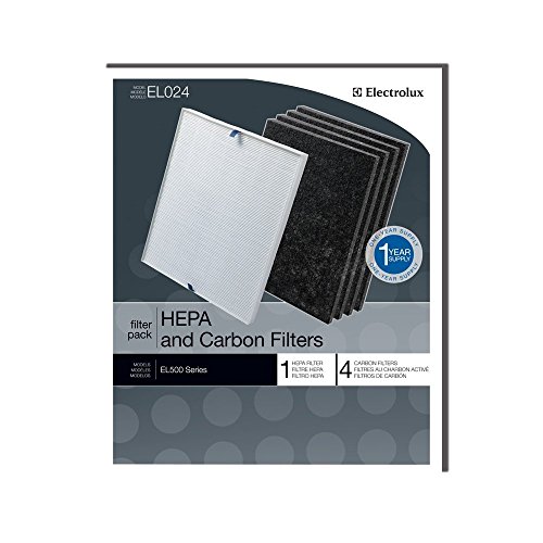 Electrolux EL024 High Efficiency Irritant and Carbon Filter Replacement Pack – 1 High Efficiency Irritant Filter and 4 Carbon filters