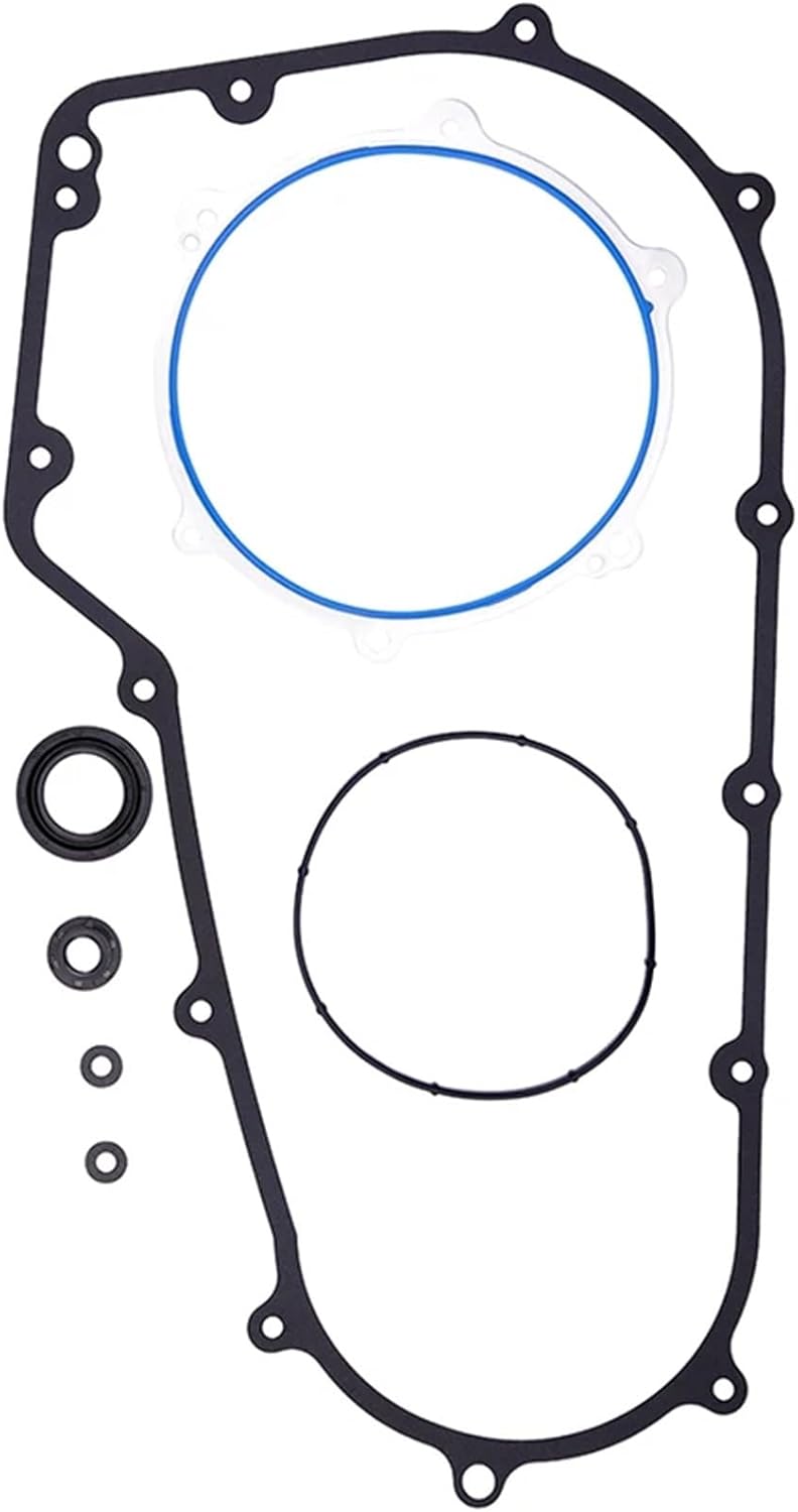 Motorcycle Engine Clutch Primary Cover Gasket Compatible With Harle Breakout Blackline Dyna Low Rider Fat Bob CVO Softail Springer 60547-06