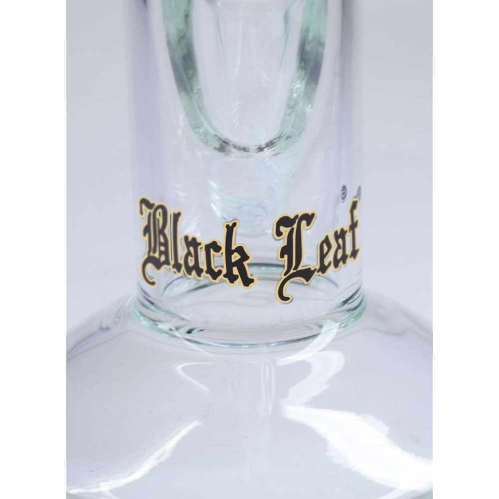 Black Leaf Perkolator Bong 38,5cm Icebong 18,8mm 6-Arm Baumperkolator D: 50mm WS: 5mm