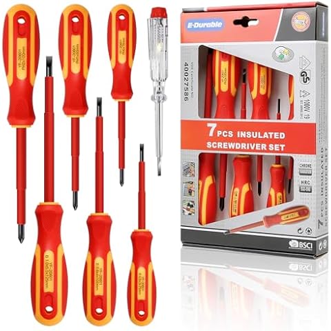 E·Durable VDE Insulated Screwdriver Set Cover