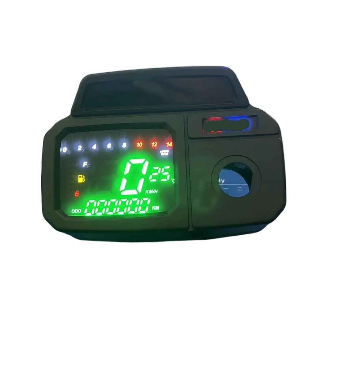 Contachilometri universale Tachimetro digitale per moto con contagiri per AX100 Max100