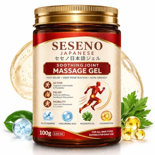Image of Instant Pain Relief Gel for Back, Neck, Knee & Muscle Pain Relief | Fast Acting Massage Gel with Mugwort Oil, Camphor & Lactic Acid | Soothing Joint, Arthritis Body Pain Relief Cream (100g. X 1 pack)