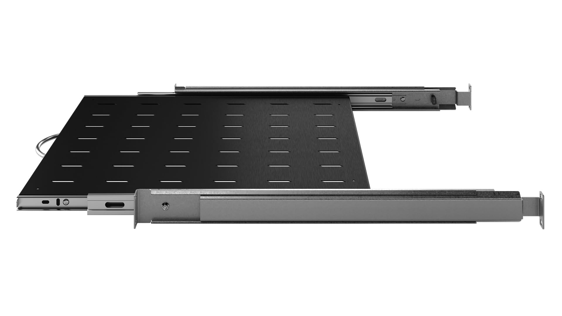 Étagère Rack Serveur 1U Extensible - Etagere 19 Pouces pour Baie Informatique