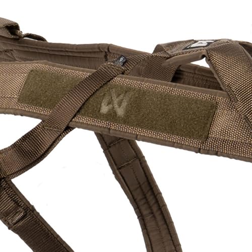 Non-Stop Dogwear Freemotion Hundegeschirr, Arbeitshund, Olivgrün, Größe 8