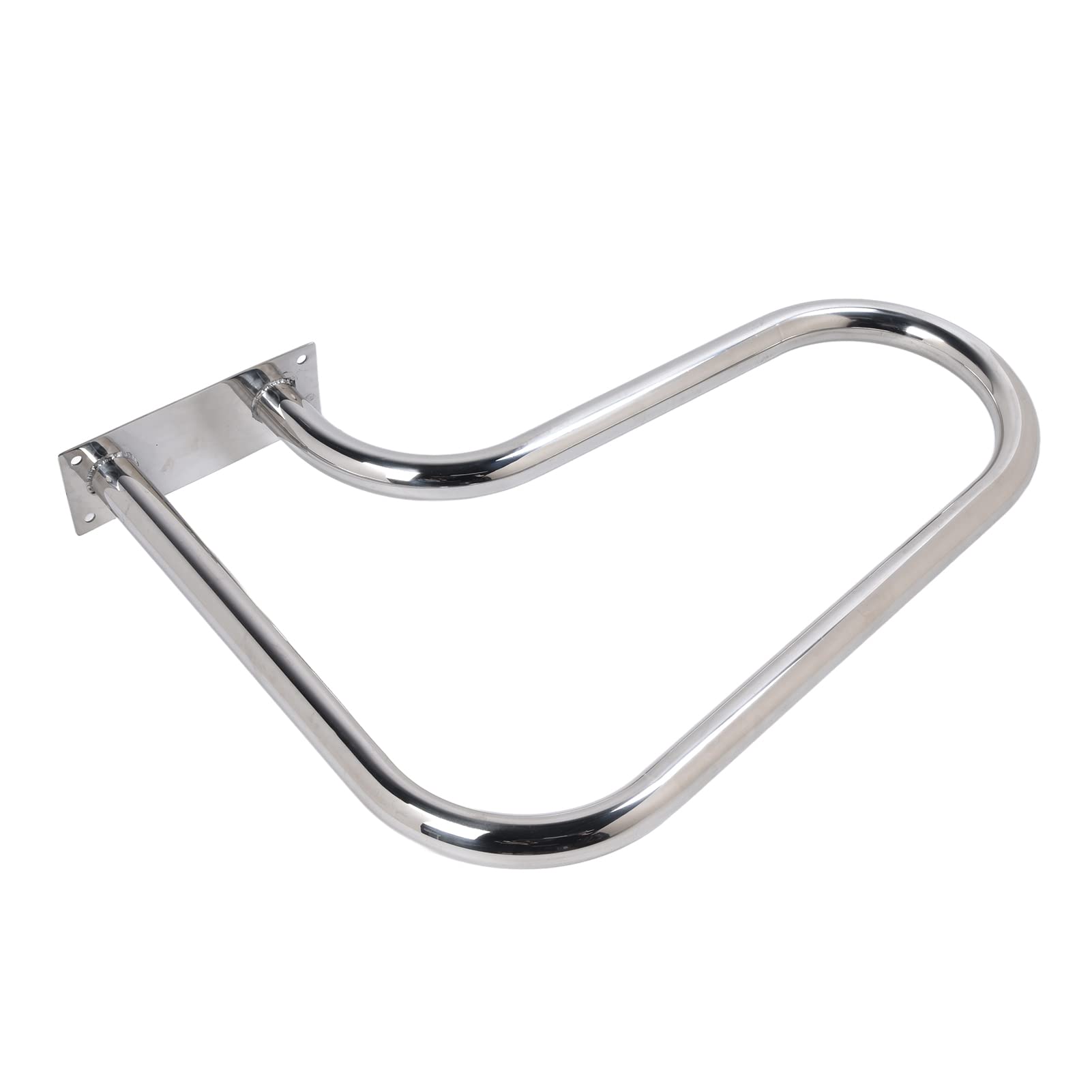 Riel de Escalera para Piscina, Pasamanos Duradero Pulido de Alto Brillo para Parques Acuáticos, Rampas de 30,7x22,4x3,9 Pulgadas para Piscinas Grandes, Hidroterapia de Spa, Material 304