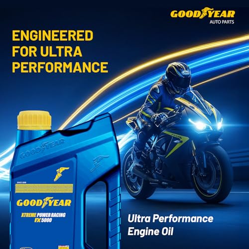 Image of GOODYEAR 3.0 Ltrs 20W50 API SM /CH Xtreme Power Racing FX 5000 | Premium Multigrade Mineral Engine Oil For Petrol, Diesel & CNG Vehicle Engines | For Enhanced Engine Protection & Longetivity