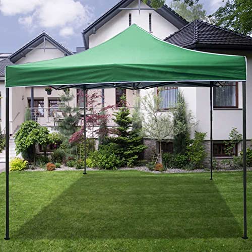 BAKAJI Cenador de 3 x 3 Metros Plegable de Tejido de poliéster Impermeable con Estructura de Metal Plegable de acordeón, Carpa portátil para ferias, mercados, Jardines, Exteriores + Bolsa para - imagen 6