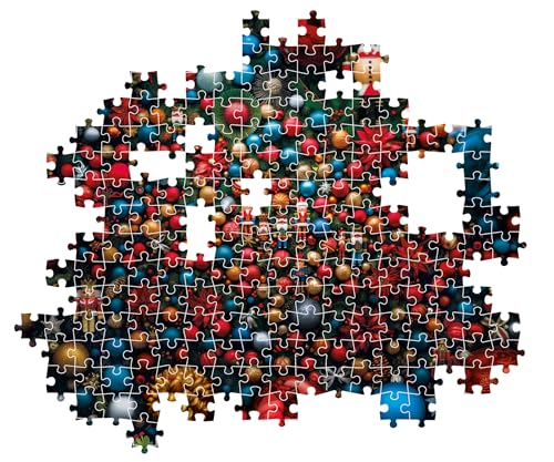 Puzzle 1000 pièces : Ambiance de noël Clementoni Puzzles - vue 6