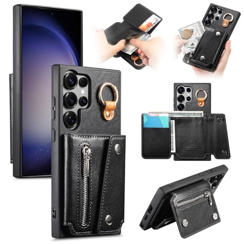 �X�}�z�P�[�X�Ή� Galaxy A17 �P�[�X �J�[�h���[ �w�� ���K����t�� RFID�u���b�L���O ���z�^ �M�����N�V�[ A17 �p�J�o�[ �����O�t�� �c���u�� �X�^���h�@�\ PU���U�[ ���z�t�� �J�[�h���K�J�[�h�|�P�b�g�t�� ������� �ϏՌ� �W�b�p�[