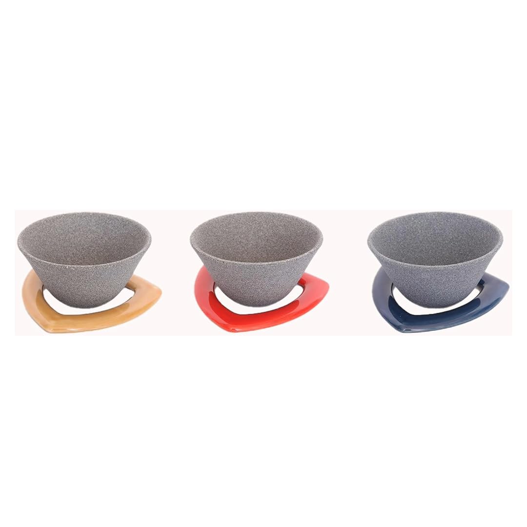 COFIL Japanischer Keramik-Kaffeefilter, hergestellt in Japan, wiederverwendbarer Tropfer, weißer Halter