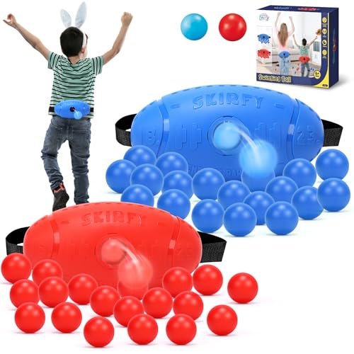 Skirfy Party Shaking Swing Balls Game Set for Kids Adults,Backyard Family Toy with 40 Balls, Birthday 4th of July Games Outdoors Indoors Bachelorette Party Games for Boys and Girls Age 5 6 7 8 9+