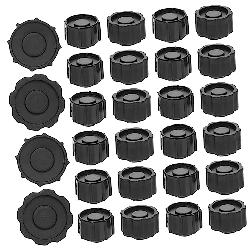 KICHOUSE 50 Pcs Tip Caps Tip Dispensing Cap for Laboratory Adapter Plugs Luer Lock Cap