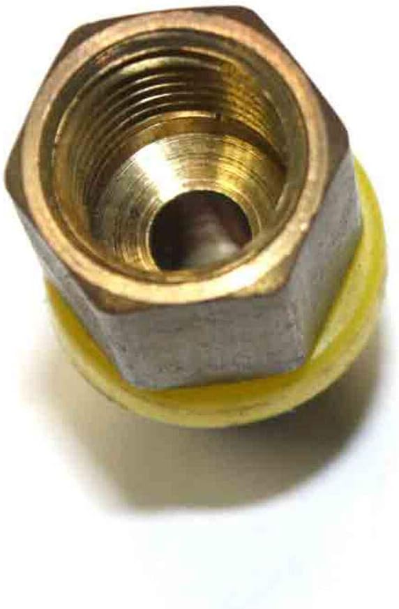 Replacement 2-Pack 3/8 Inch Push-Lock Barb x 1/4 Inch Female NPT End Easy Lock Brass Hose Fittings for Interstate Pneumatics FL046