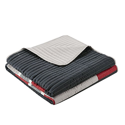 image for Comfort Spaces Quilt Set Trendy Casual Fun, Vibrant Color Design, Hypo