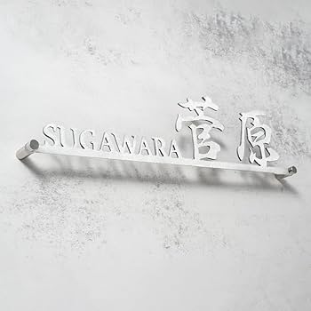 Amazon.co.jp: 【アスカストア 】表札 北欧 表札 アイアン 表札