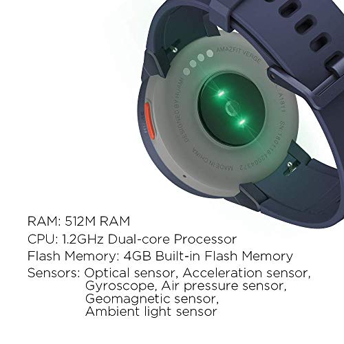 Xiaomi Amazfit verge azul internacional original