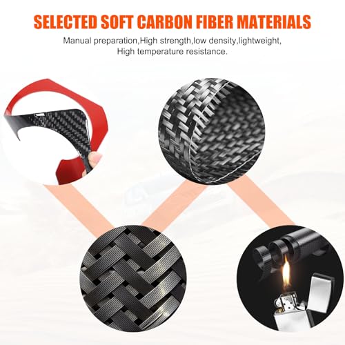 Pegatina en Fibra de Carbono para Portavasos Trasero Hummer EV miniatura 7