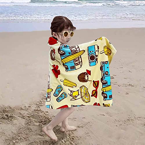Bus Coastal Tourism Beach Towel