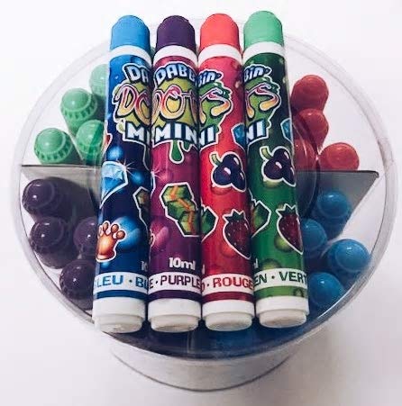 United Novelty Dabbin Dots Mini Daubers- Container of 48- Twelve of Each Color- Red Blue Green Purple product thumbnail 2