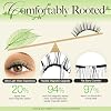 LASHVIEW Magnetic Eyelashes Natural Look, Reusable Soft Magnetic Lashes Kit with Applicator, No Glue Needed, Windproof & Waterproof for All-Day Comfort 2 Packs (L01)