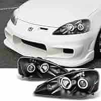 訳あり新品★アキュラ RSX インテグラ DC5 クリア クローム ヘッドライト Amazon | AKKON - アキュラ RSX インテグラ DC5 クリア クローム