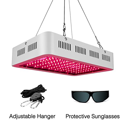 LED Grow Light for Indoor Plants 600W,SMD LED Grow Lights Full Spectrum with UV/IR for Veg and Flower,Adjustable Hanging Hook Included