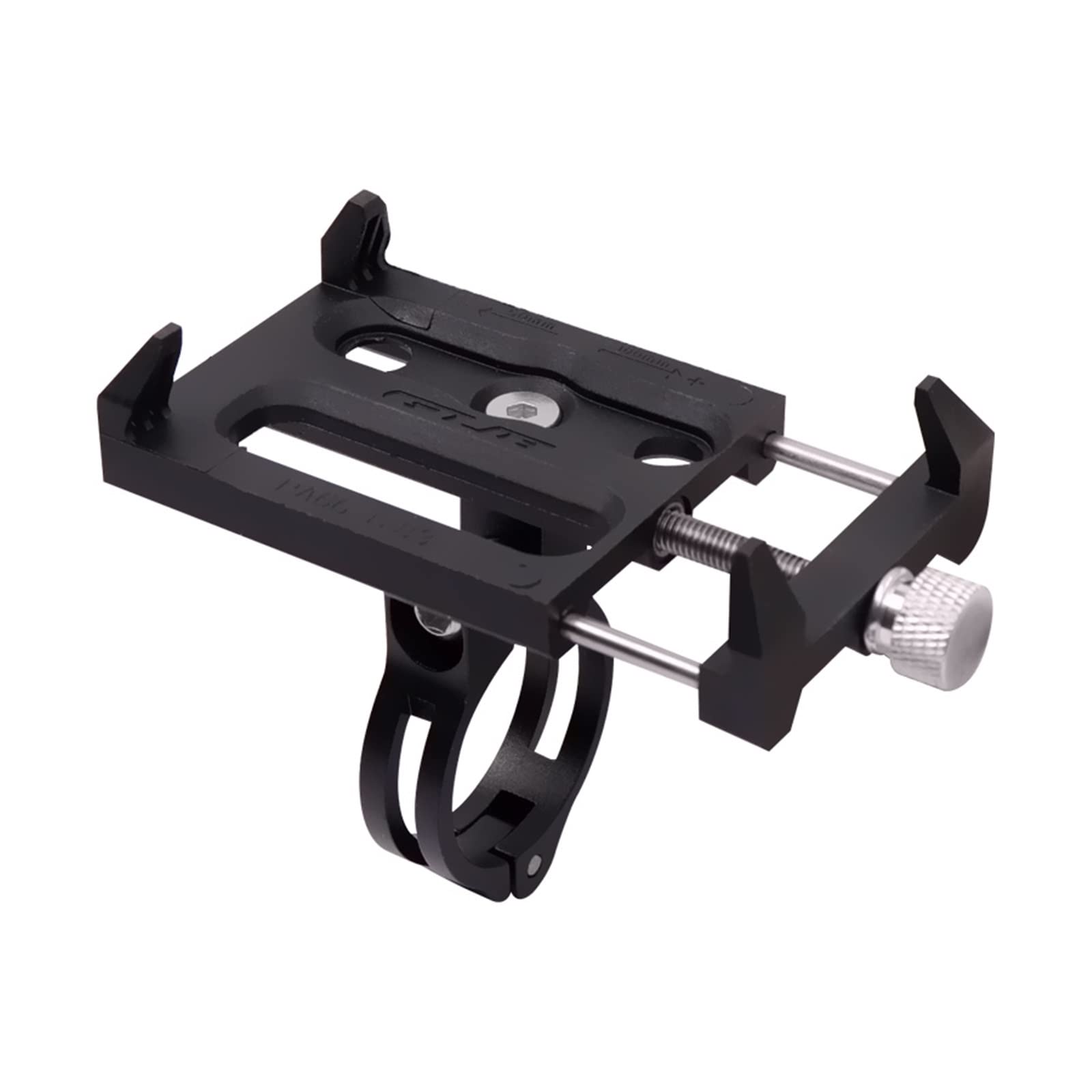 Prise en Charge du Support de Support de téléphone Mobile antidérapant réglable Ajustement for Xiaomi Fit for M365 Pro 1s for Ninebot Max G30 ES1 Scooter électrique Universel (Color : Black)
