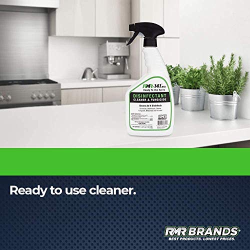 Rmr Brands Rmr-141 Disinfectant Spray Cleaner, Kills 99% Of Household Bacteria And Viruses, Fungicide Kills Mold & Mildew, Epa Registered, 32-Ounce Bottle #TOP7
