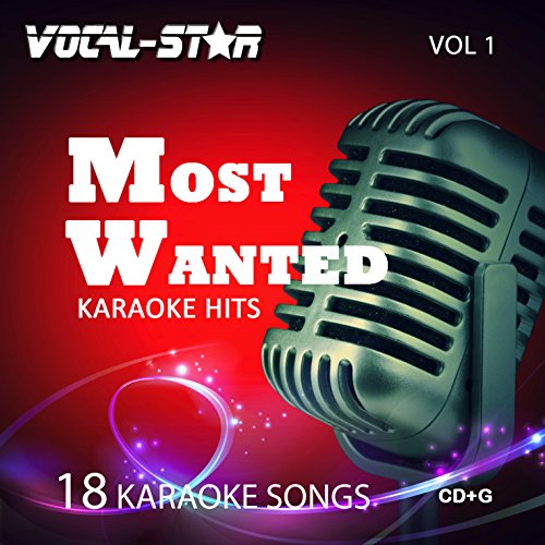 Vocal-Star Most Wanted Vol 1 Karaoke CDG CD+G Disc Set - 18 Songs Including Adele Abba Coldplay Ed Sheeran Katy Perry Little Mix Madonna U2 Prince