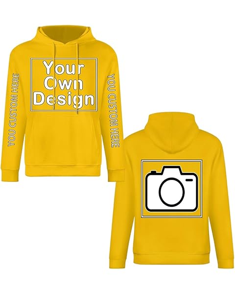 Custom Hoodie Design Your Own pullover customized Sweatshirts Personalized Hoodies ...