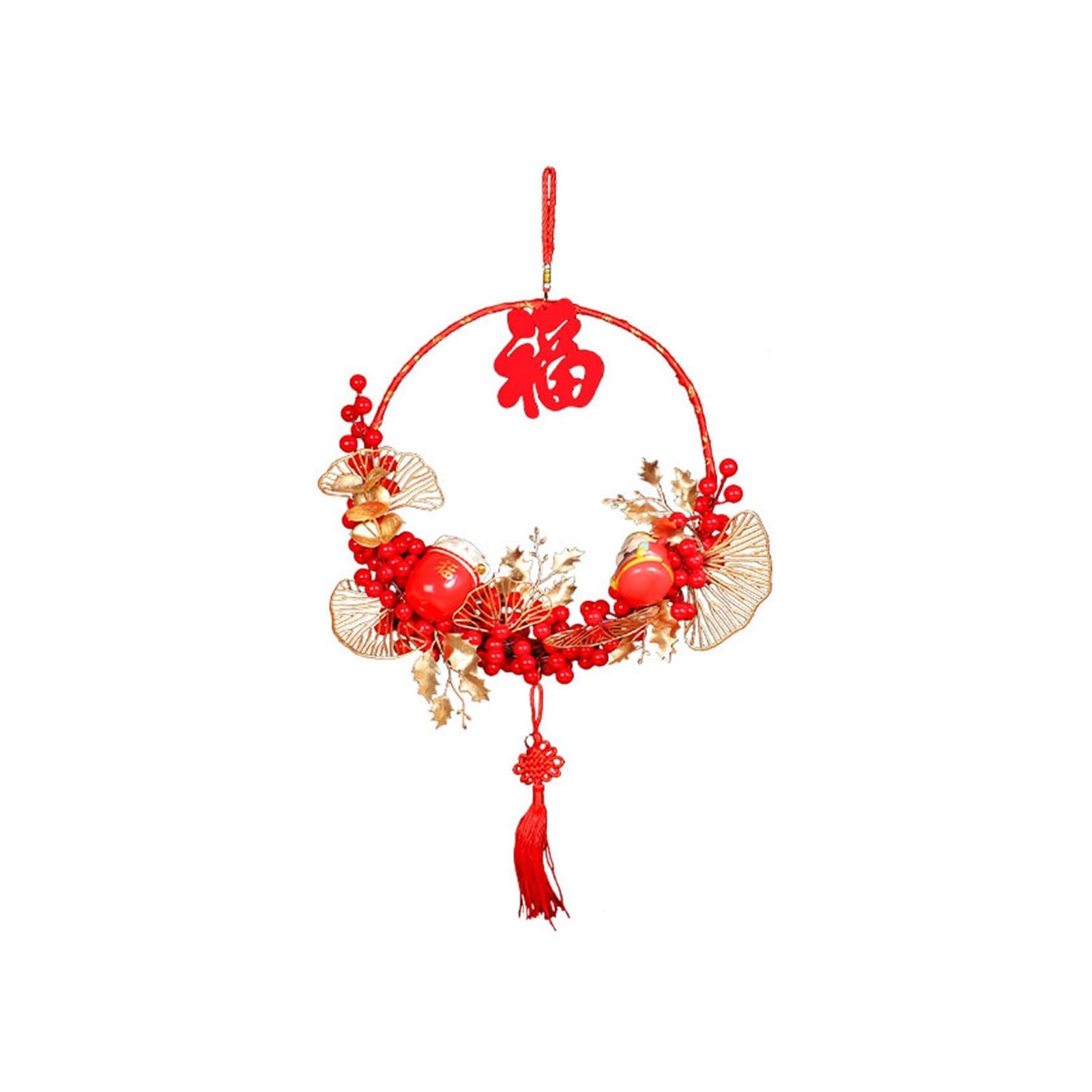 Guirlande Festive Nouvel An Chinois Décoration Suspendue Maison