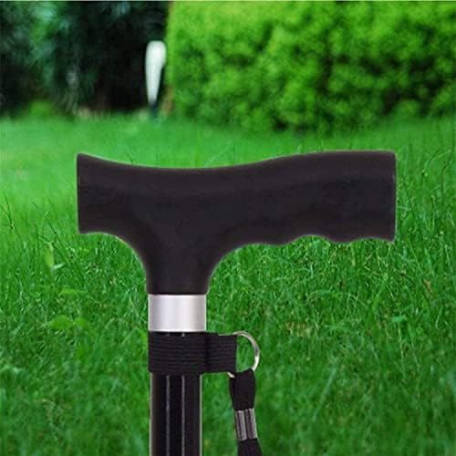 Miniatura 5 de Bastón de anciano, bastón de anciano, palo de golpear con mango en T, Baston Anciano, muleta estable, senderismo, ancianos y personas mayores con