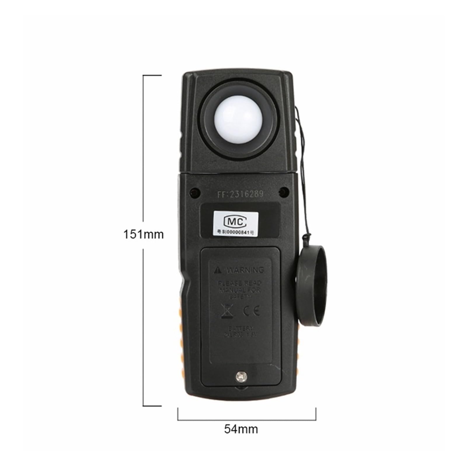 Illuminamento portatile, Tester Multifunzionale 0~40℃ Di Illuminamento Del Visualizzatore Digitale Del Luxmetro Di Alta Portabilità Supporto O Spostamento Automatico A Gamma Misurazione ad alta precis
