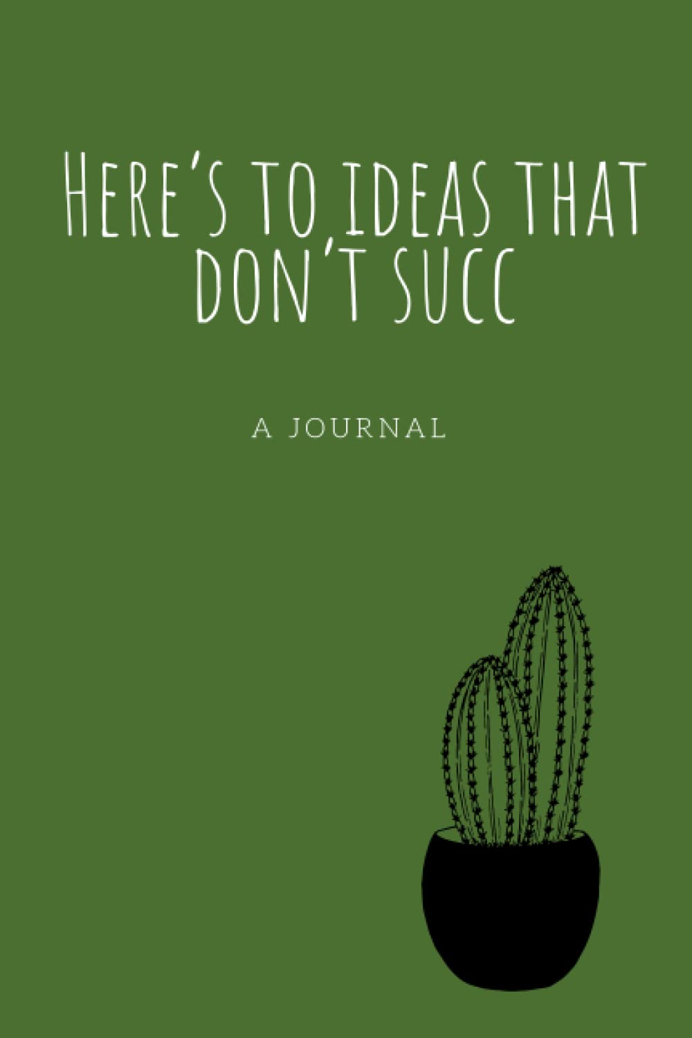 Here’s to ideas that don’t succ: A Journal