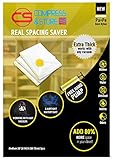 Compress & Store 20 X 28 Inch M- Superior Seals Vacuum Storage Bags (80% More Storage Than Leading Brands) Free Hand Pump For Travel! (5 Pack)