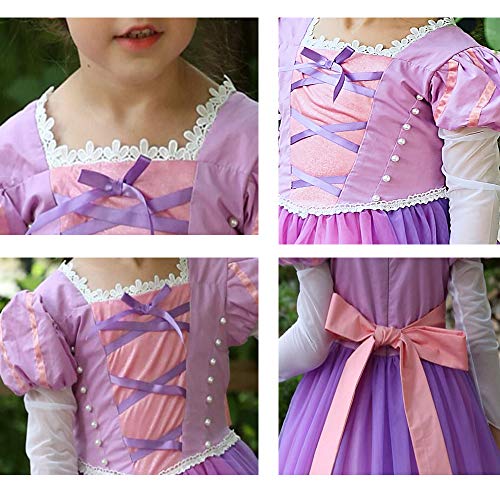 white christmas dresses Rapunzel Dress-Up Twirl Dress – Just For Littles®️ main image 1